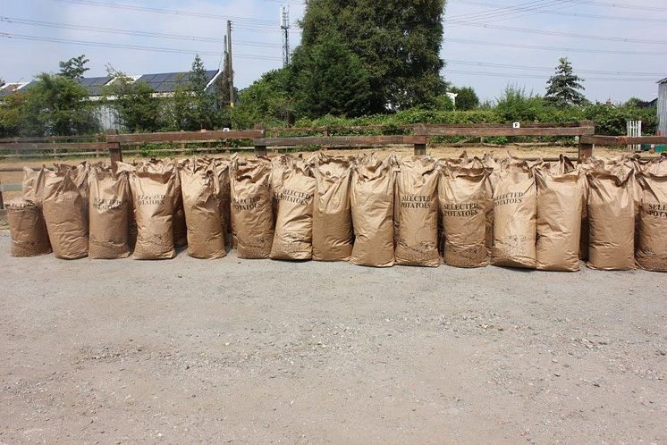 Tobacco hidden in potato sacks found at rented farm buildings in Warwickshire