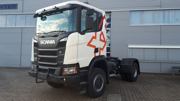 Scania R 500 XT Allrad- Sattelzugmaschine