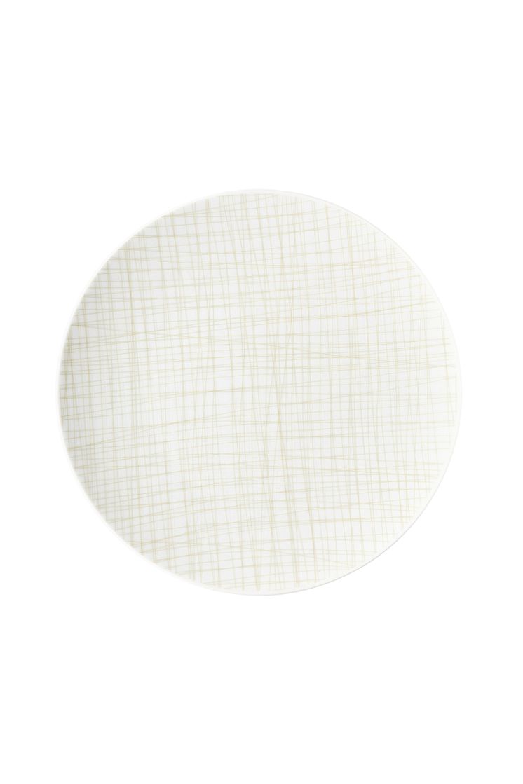 R_Mesh_Line Cream_Plate 30 cm flat