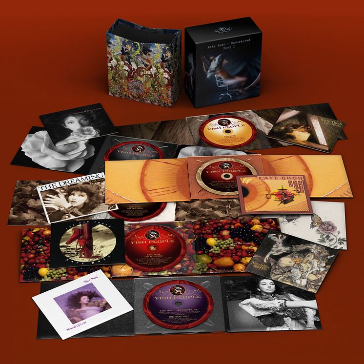 Kate Bush - remastered CD boks