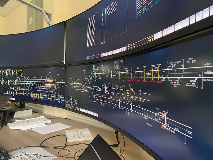 Cambridge PSB signalling simulator showing Cambridge North and Ely Jct.jpg
