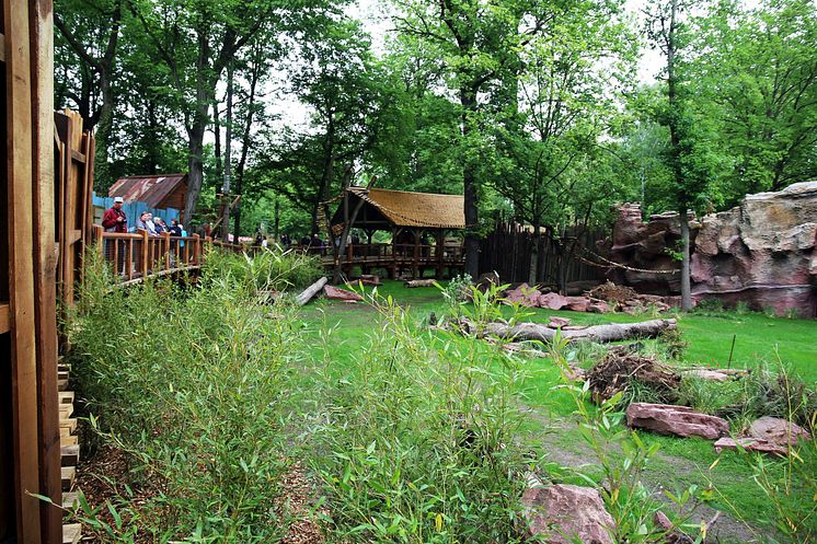 Zoo Leipzig - Blick in die südamerikanische Landschaft