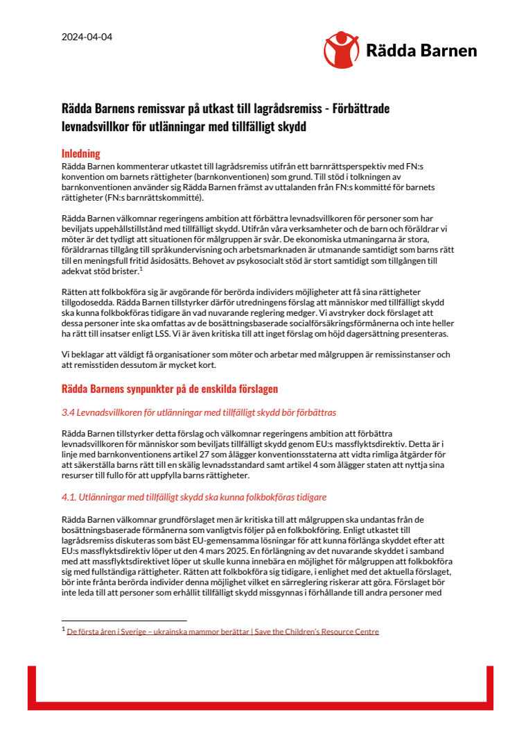 20240405 Remissvar Förbättrade levnadsvillkor för utlänningar med tillfälligt skydd.pdf