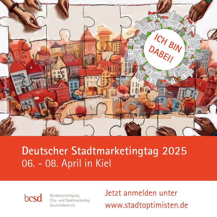 Ich bin dabei! Deutscher Stadtmarketingtag 2025 