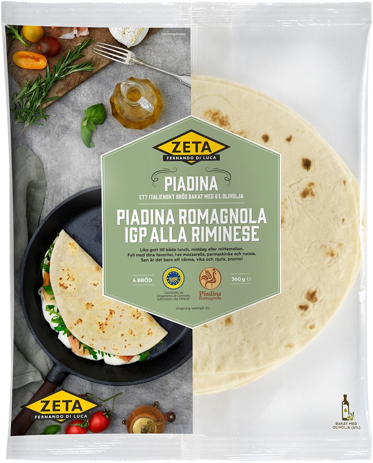 Produktbild Zeta Piadina Romagnola IGP alla Riminese