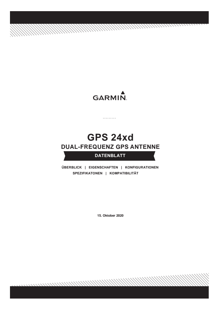 Datenblatt Garmin GPS 24xd