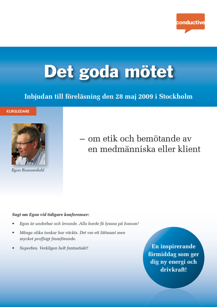 Det goda mötet