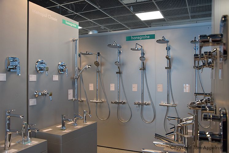 Hansgrohe Suomi uusi showroom avattu Helsingin Arabianrantaan