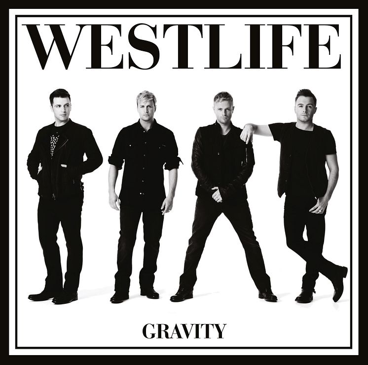 Westlife - "Gravity" albumomslag