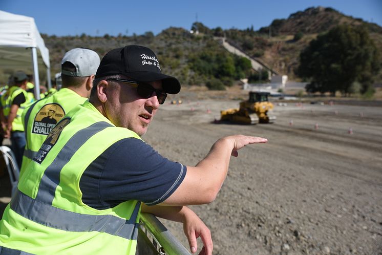 Caterpillar Operator Challenge 2019, europafinalen. Janne Hirsikangas.