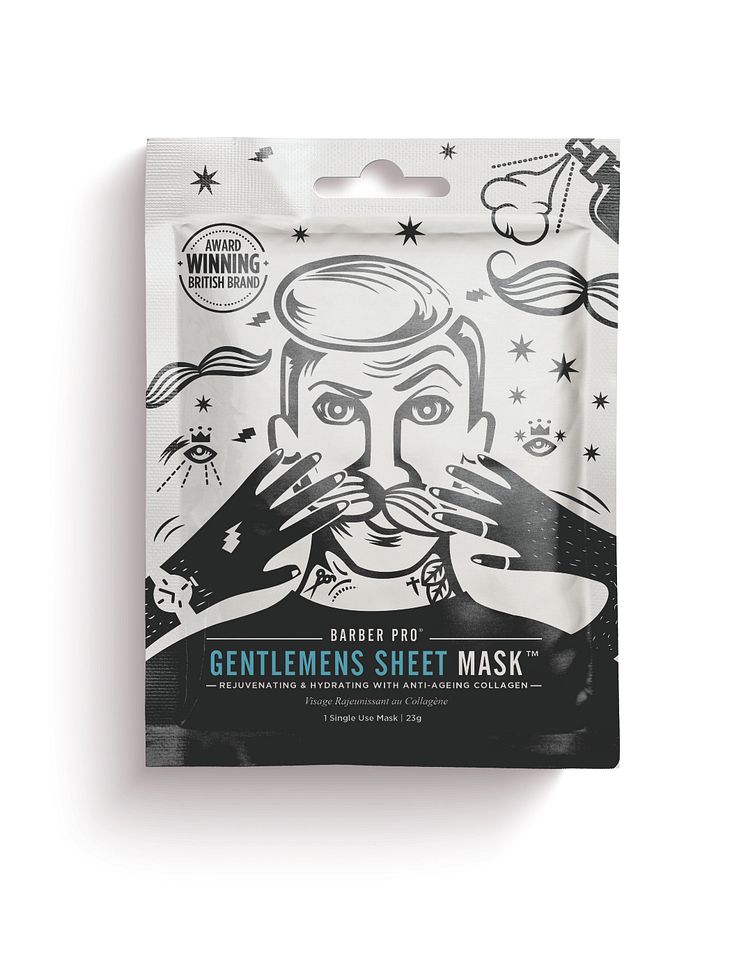 BARBER PRO Gentlemens Sheet Mask 