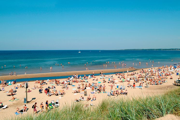 Halland - Tylösands långsträckta sandstrand