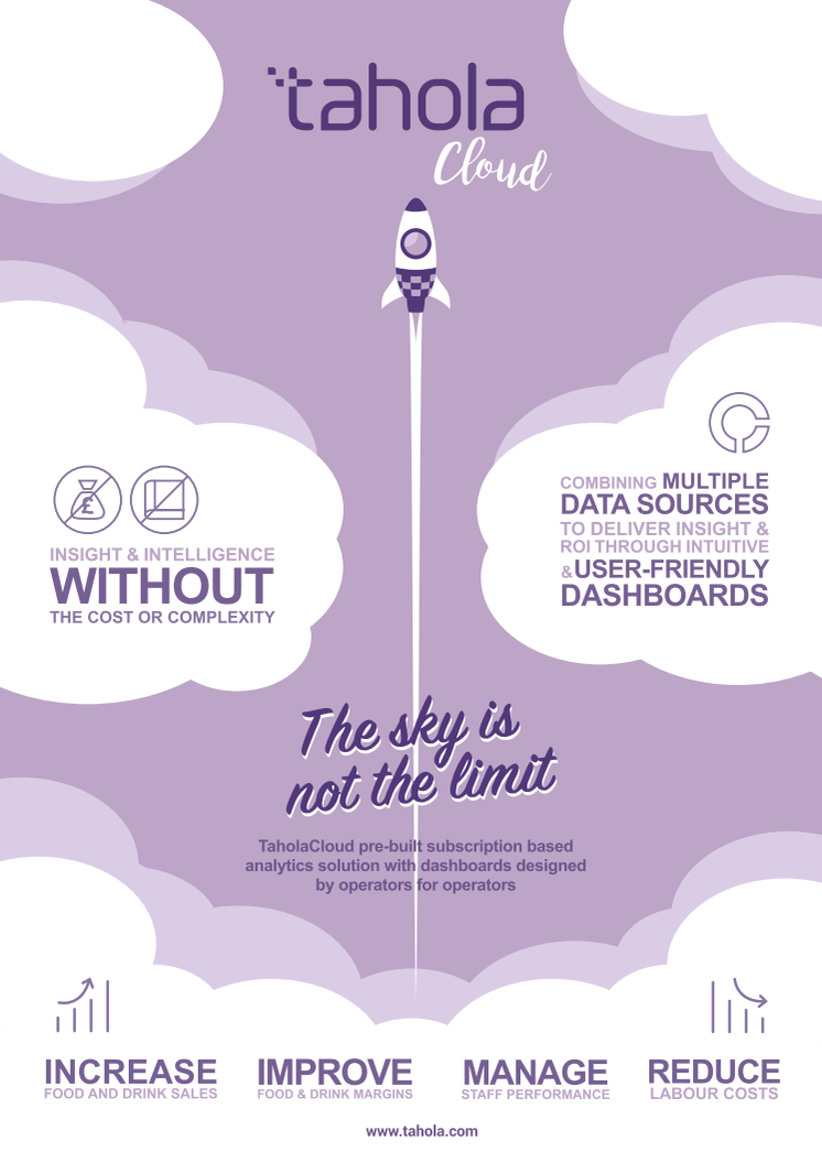 TaholaCloud - The sky is not the limit.