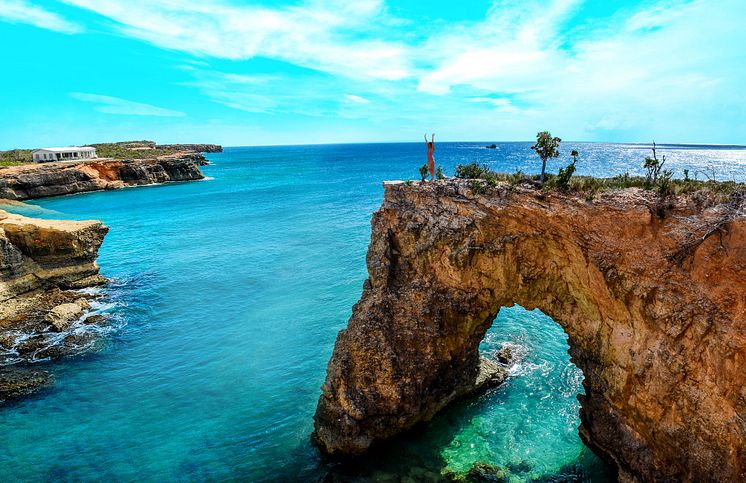 Limestonegrottor på Anguilla 