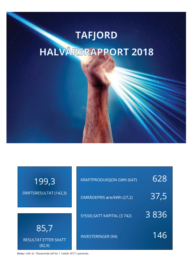 Halvårsrapport 2018