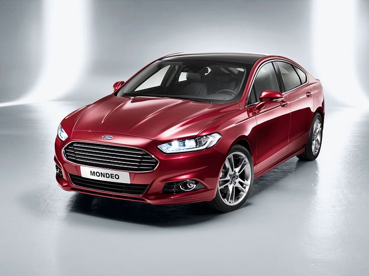 Nye Ford Mondeo vil lanseres i Norge i 2013.