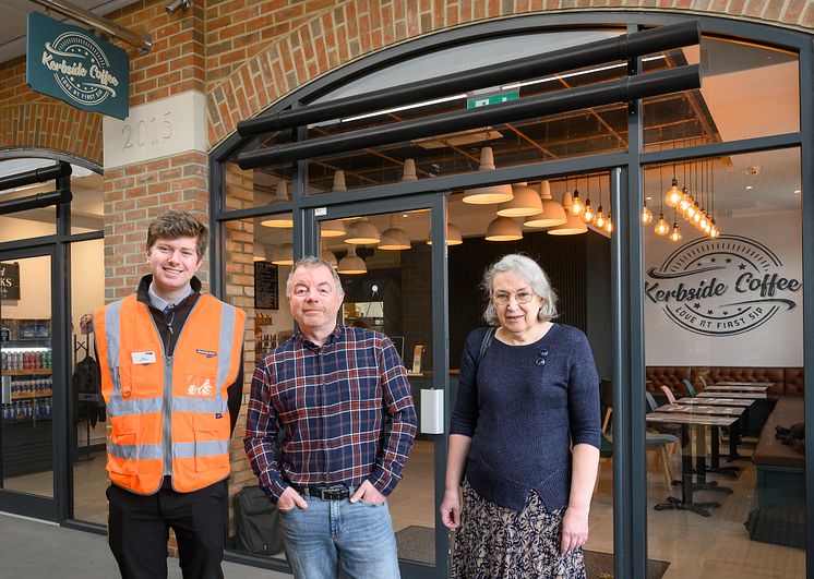 New Kerbside Coffee branch opens at Hatfield station