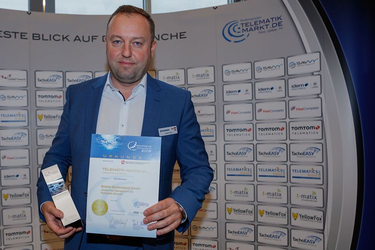 Scania erhält Telematik Award 2018_Radek Liska