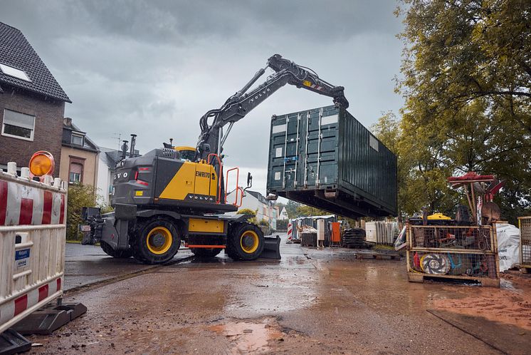 Volvo EWR170 hjulgrävare - lyft