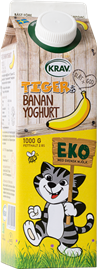 Högupplöst Tigers Eko Yoghurt Banan