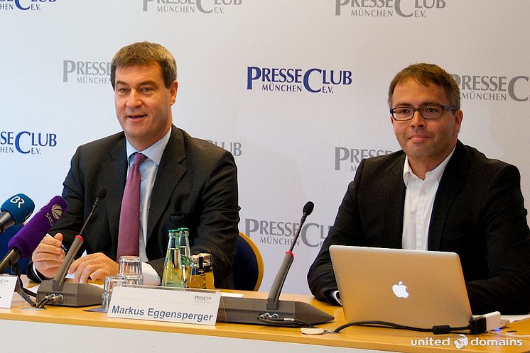 Pressekonferenz zum Start von .bayern