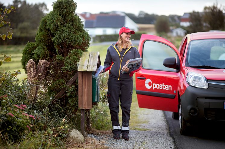 Postens ansatte trives på jobb. 