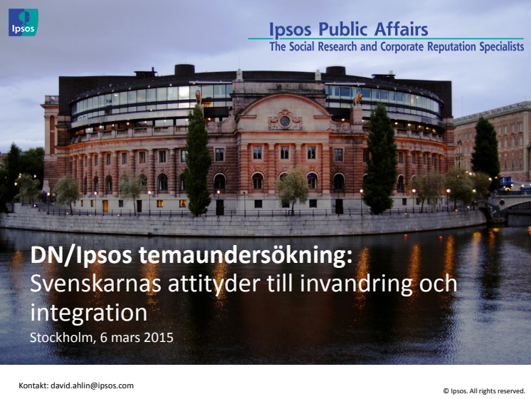 DN/Ipsos: Integrationen i Sverige får underkänt 