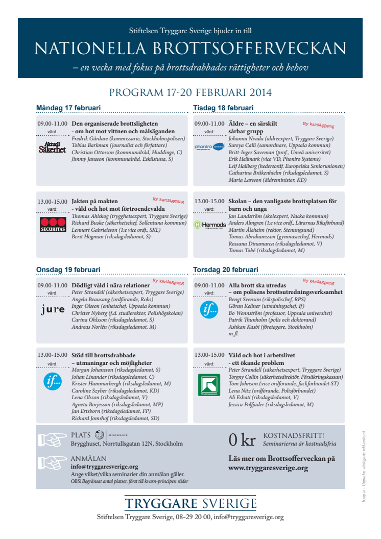 Nationella Brottsofferveckan 2014