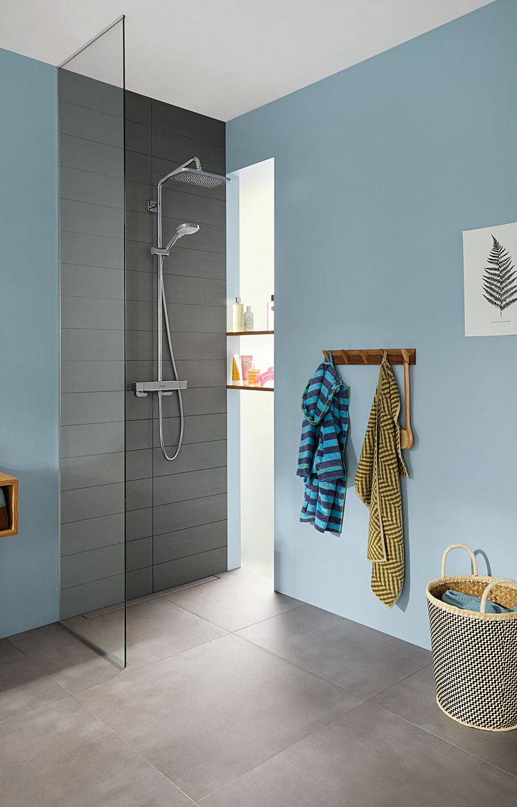 hansgrohe Croma E Showerpipe duschsystem