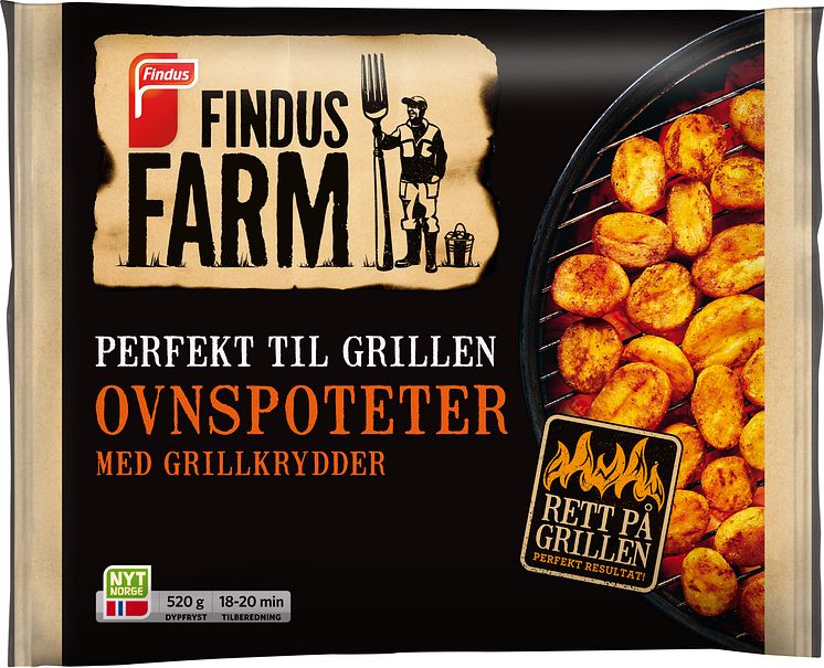 Findus Farm ovnspoteter perfekt til grillen