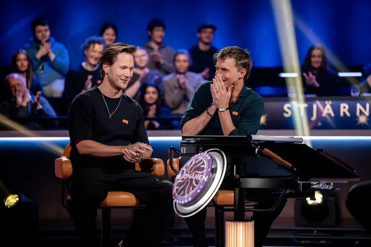 Viktor Frisk och Carl Hedin tävlar i Postkodmiljonären för Mind.