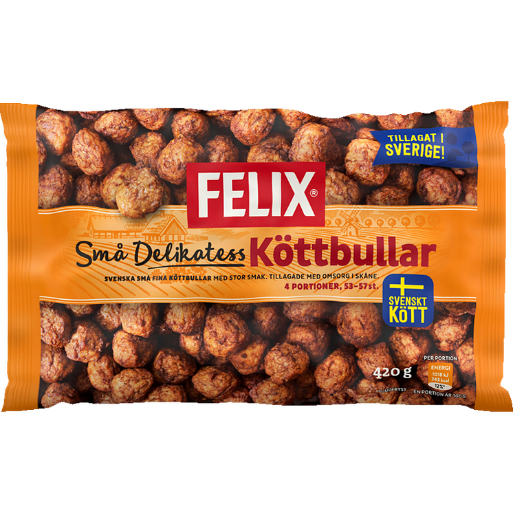 Felix delikatess köttbullar