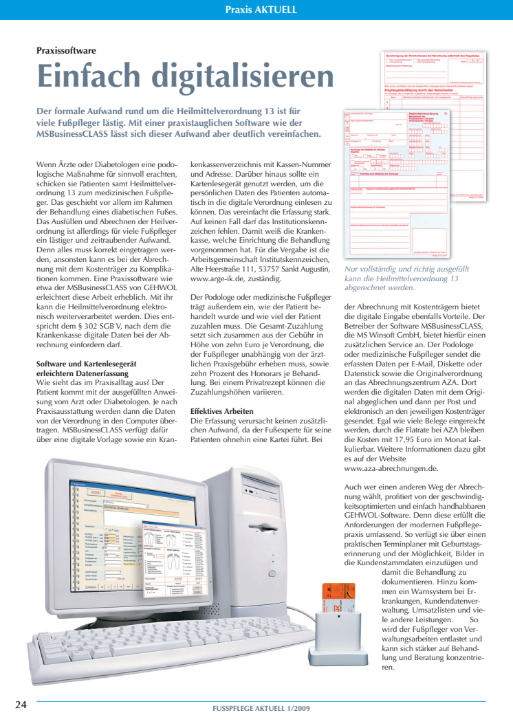 Praxissoftware: Einfach digitalisieren