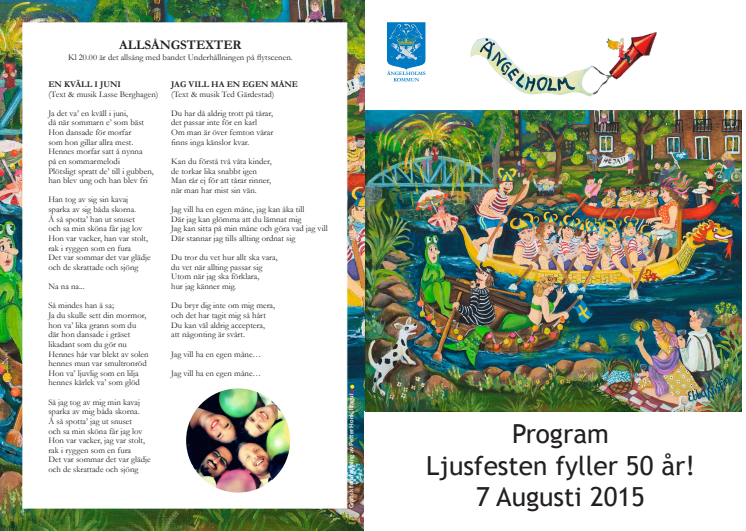 Program Ljusfesten 2015