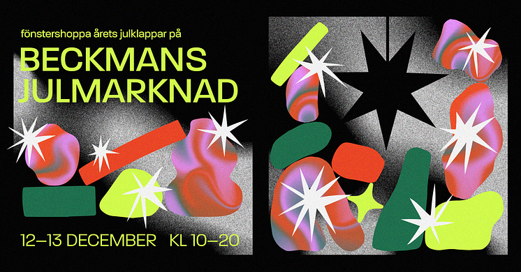 Beckmans julmarknad 2020