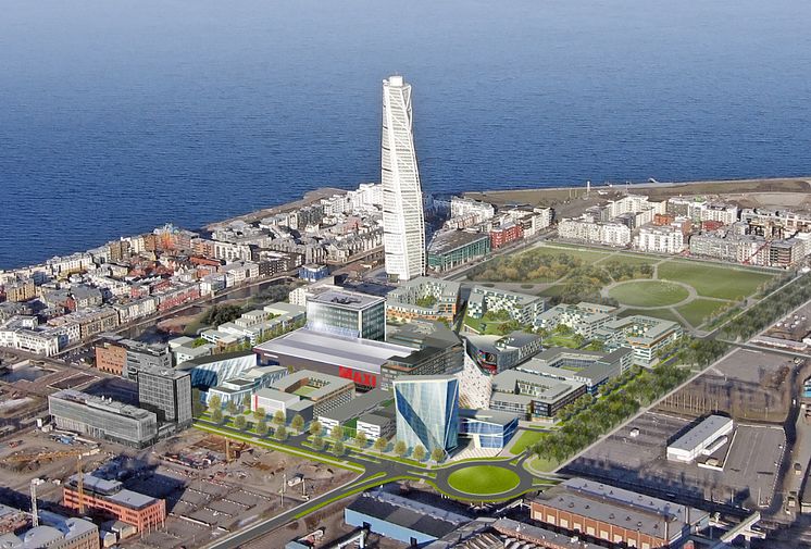 Ny stadsdel i Malmös Västra Hamnen