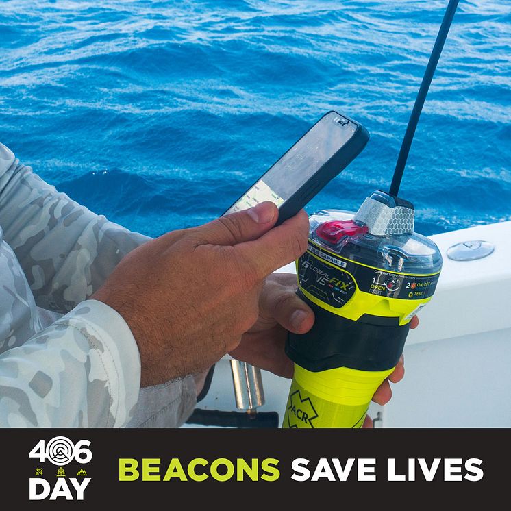 ACR Electronics - 406Day raises awareness about 406 MHz beacons, like the ACR GlobalFix V5 AIS EPIRB