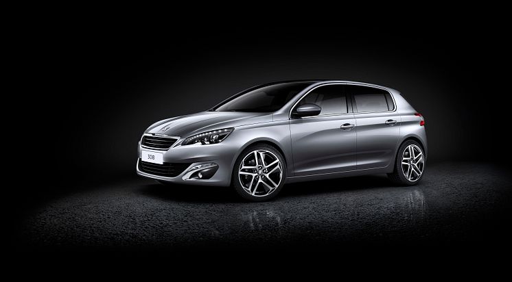 Nya Peugeot 308 - elegant utvändig design