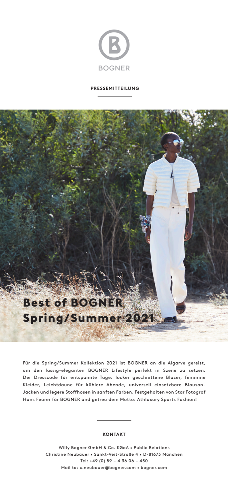 Best of BOGNER Spring/Summer 2021