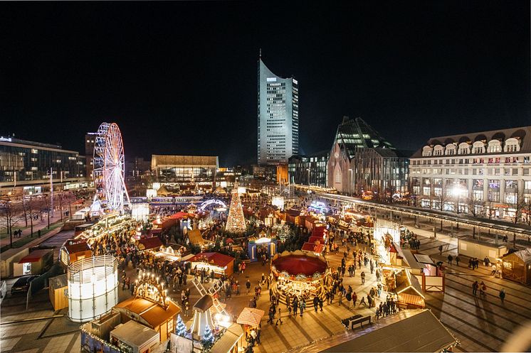 Leipziger Weihnachtsmarkt - Foto: Philipp Kirschner