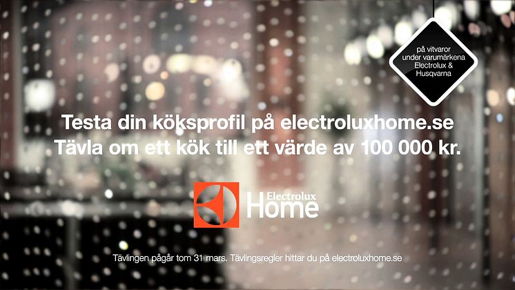 Electrolux Home reklamfilm 2014 - Johan Umeå