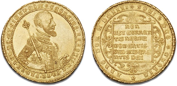 Lot 1009-10 Ducats 1631, Klausenburg