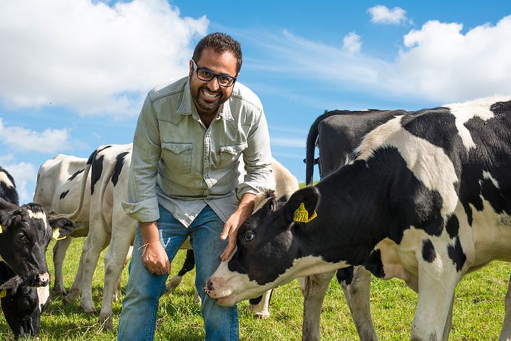 Amir samarbetar med Skånemejerier