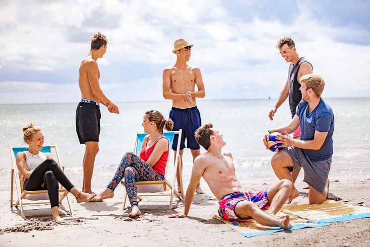 Relaxen am Strand