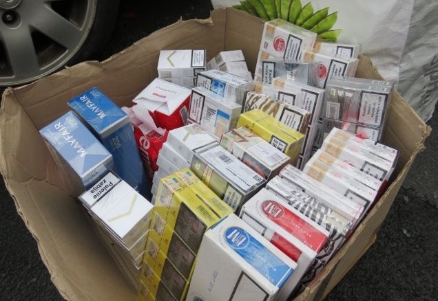 Op Scary - Cigarettes seized by HMRC in Greater Manchester 2