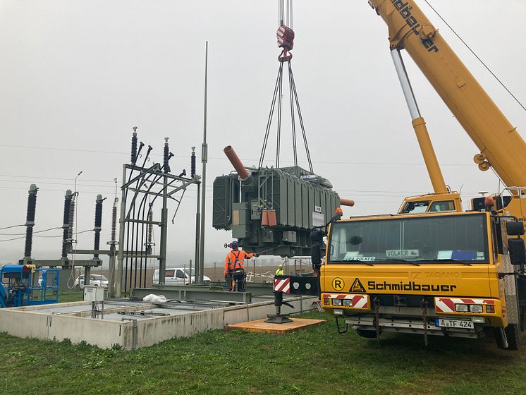 Pressefoto_Trafotransport Breitenbrunn und Kinsau