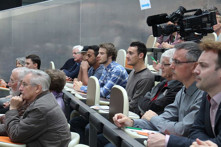 Podiumsdiskussion „Zukunftsbranche Luftverkehr am Standort Berlin Brandenburg“ am 15. Oktober 2016 an der Technischen Hochschule Wildau