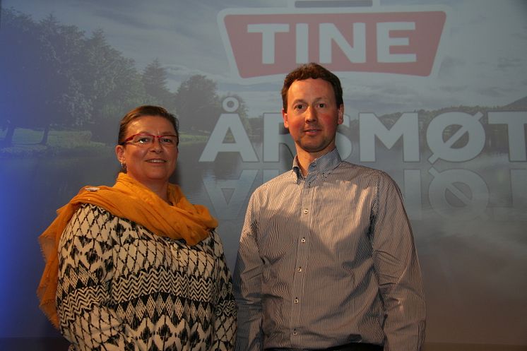 Elisabeth Irgens Hokstad og Helge Arne Espeland.