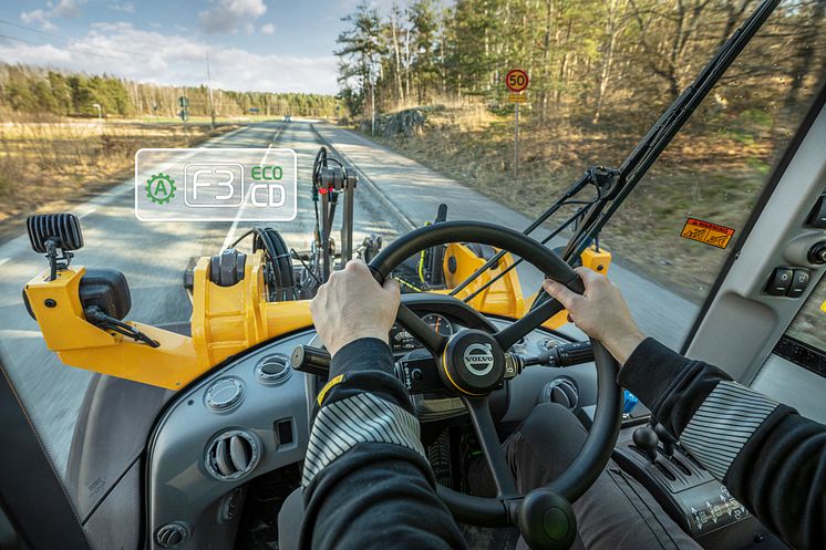 Volvo L45H och L50H har tre drivlinealternativ