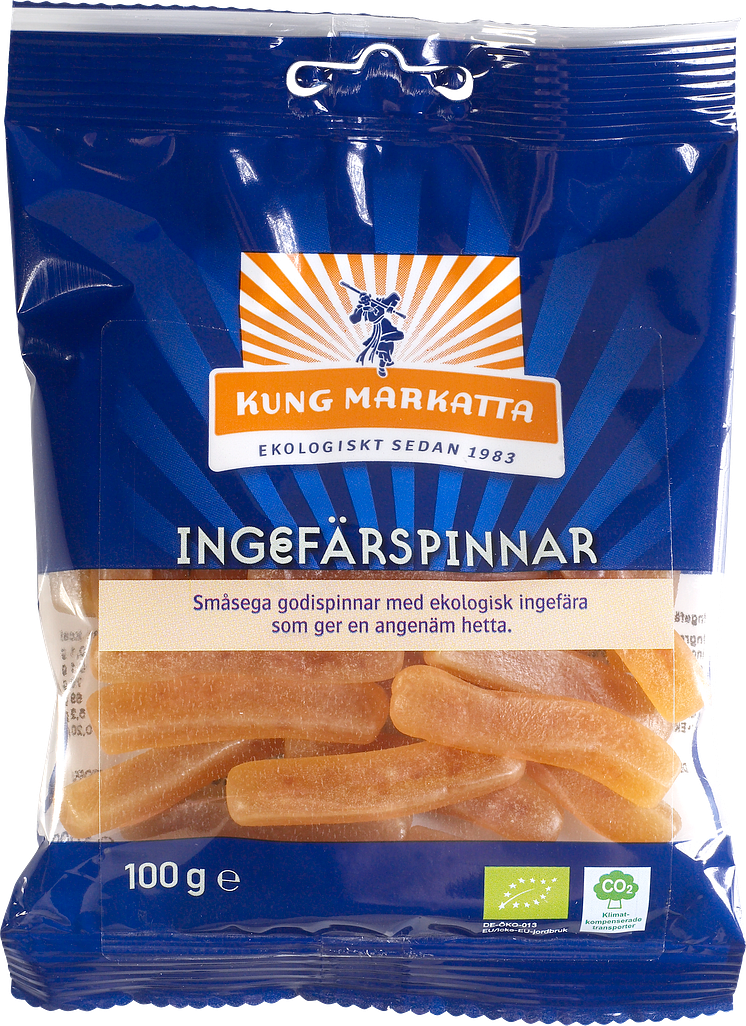 Ekologiskt godis - Ingefärspinnar